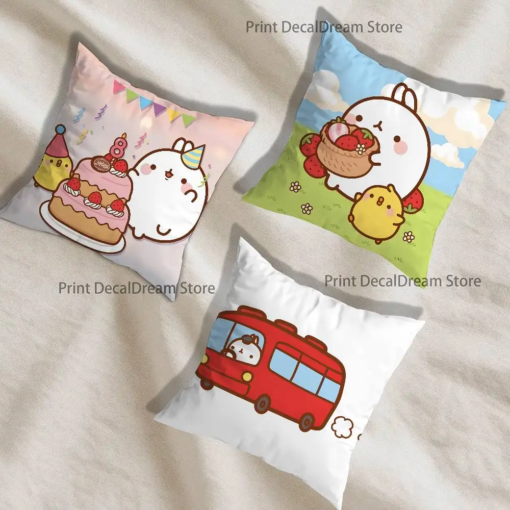 Cartoon Cute M-MolangS Pillow Case Ultra Soft Skin Friendly Fabric Cloud Like Comfort & Concealed Zipper
Cartoon Cute M-MolangS Pillow Case Ultra Soft Skin Friendly Fabric Cloud Like Comfort & Concealed Zipper