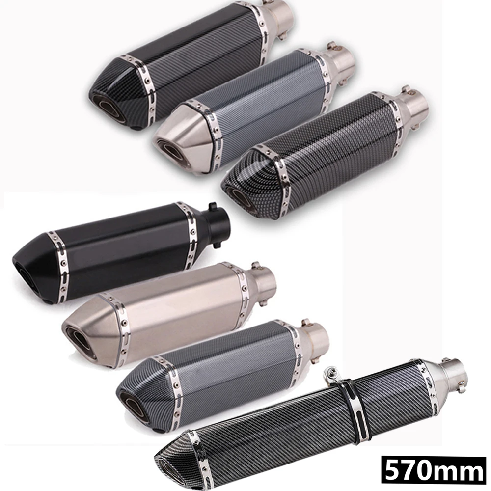 Universal 370mm 470mm 570mm High - Efficiency Stainless Steel Motorcycle exhaust System with Db Killer Factory Direct Selling
Universal 370mm 470mm 570mm High - Efficiency Stainless Steel Motorcycle exhaust System with Db Killer Factory Direct Selling