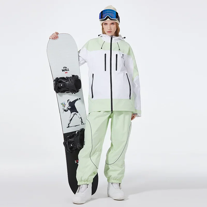 2025 New Solid Color Skiwear Women's Winter Loose Hooded Ski Suit Men's Single Board Windproof Waterproof Warm Breathable Parka
2025 New Solid Color Skiwear Women's Winter Loose Hooded Ski Suit Men's Single Board Windproof Waterproof Warm Breathable Parka