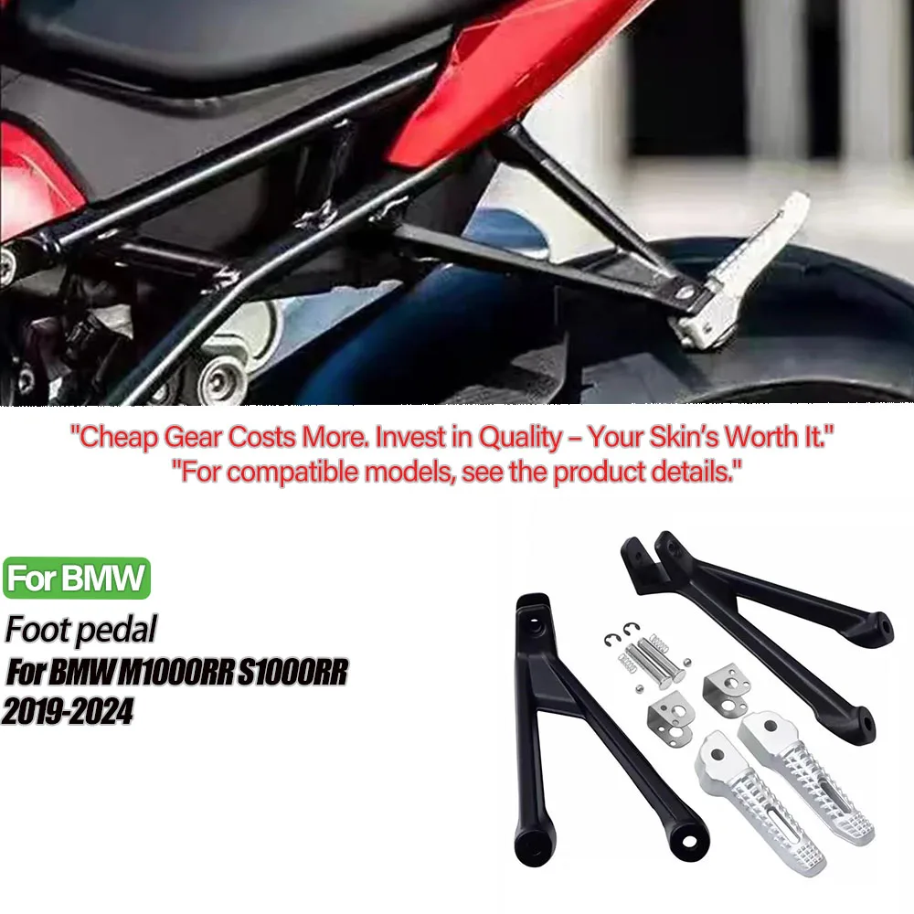 Foot pedal Foot Peg Rear Hold Pedal Pin For BMW S1000RR M1000RR 2019 2020 2023 2024 Motorcycle Accessories motorcycle footrest
Foot pedal Foot Peg Rear Hold Pedal Pin For BMW S1000RR M1000RR 2019 2020 2023 2024 Motorcycle Accessories motorcycle footrest
