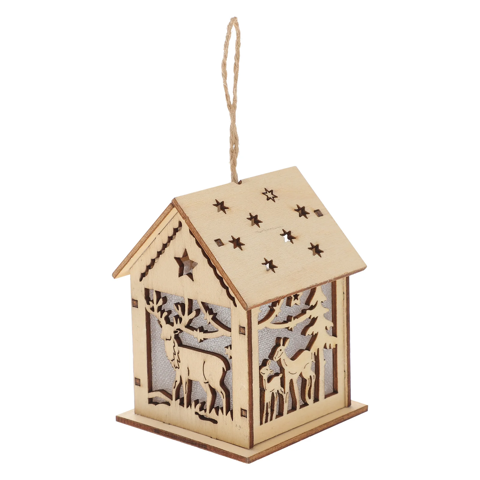 Wooden Christmas Decor Hanging Cabin House Lighted Xmas Ornament for Holiday Wedding Birthday Party Tree Wall Decoration
Wooden Christmas Decor Hanging Cabin House Lighted Xmas Ornament for Holiday Wedding Birthday Party Tree Wall Decoration
