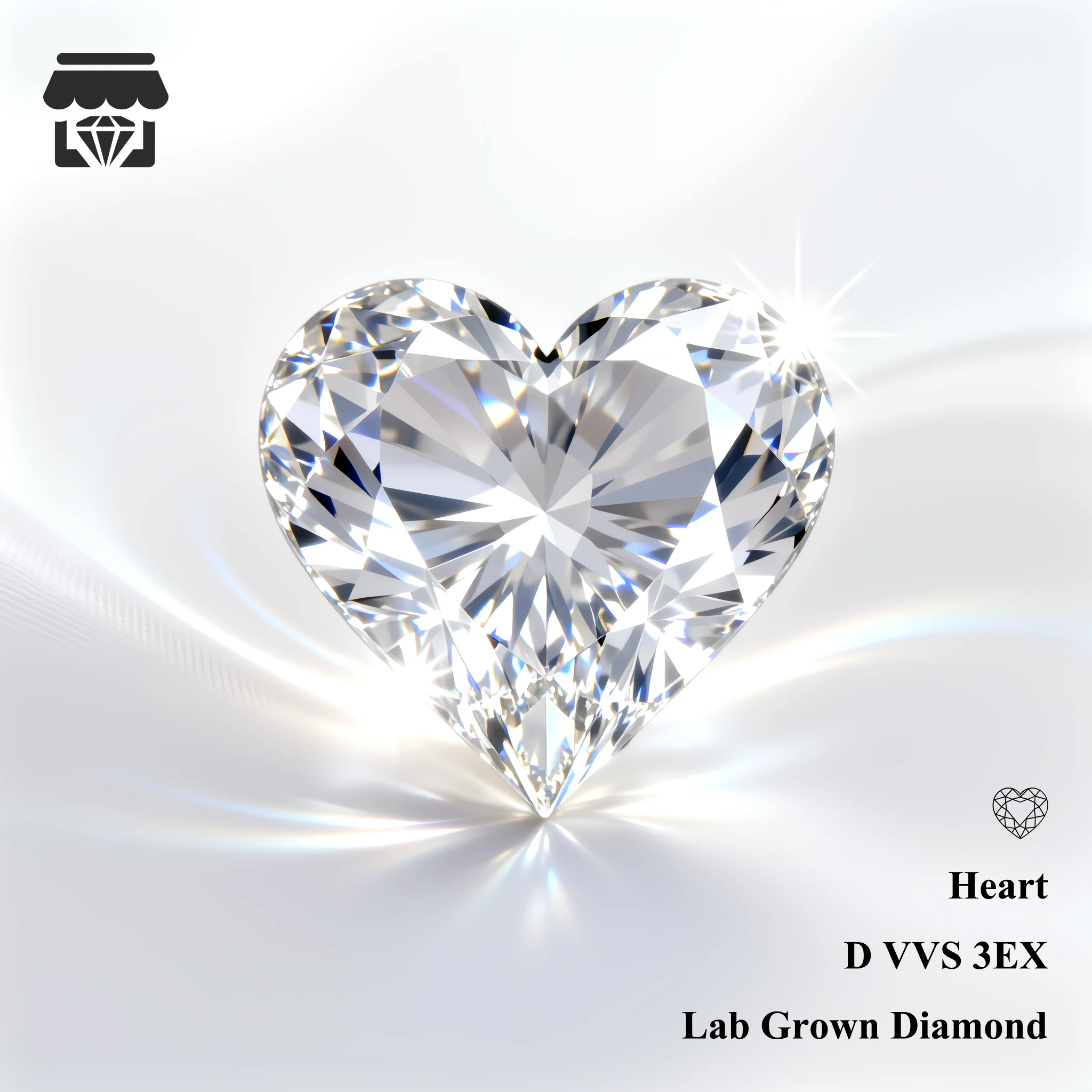 HPHT CVD VVS1 Real Diamond Round Heart Lab Grown Diamond Without Certificate for Rings Necklace Bracelet Diamonds Lab Diamonds
HPHT CVD VVS1 Real Diamond Round Heart Lab Grown Diamond Without Certificate for Rings Necklace Bracelet Diamonds Lab Diamonds