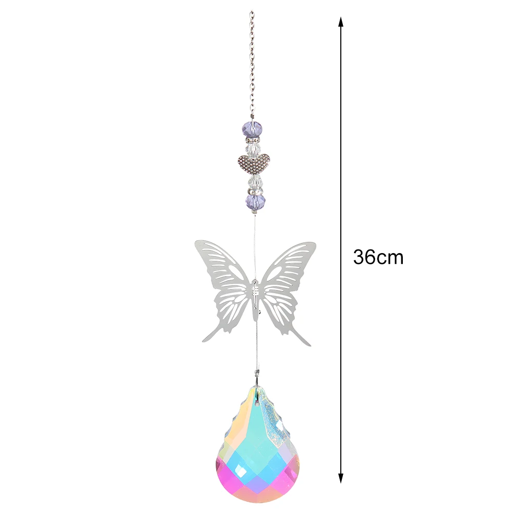 Crystal Windchimes Sunlight Catching Hanging Pendant Light Catcher Jewelry
Crystal Windchimes Sunlight Catching Hanging Pendant Light Catcher Jewelry