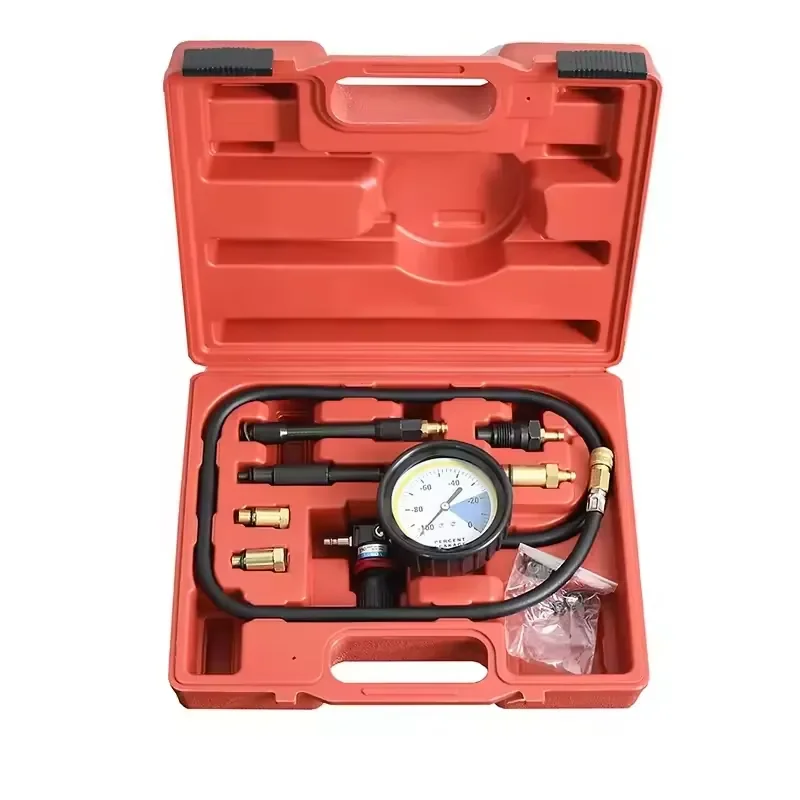 Sunbright 7Pcs Pressure Loss Tester Set Petrol & Diesel Engine Tester Cylinder Pressure Measuring Engine Compression Tester
Sunbright 7Pcs Pressure Loss Tester Set Petrol & Diesel Engine Tester Cylinder Pressure Measuring Engine Compression Tester