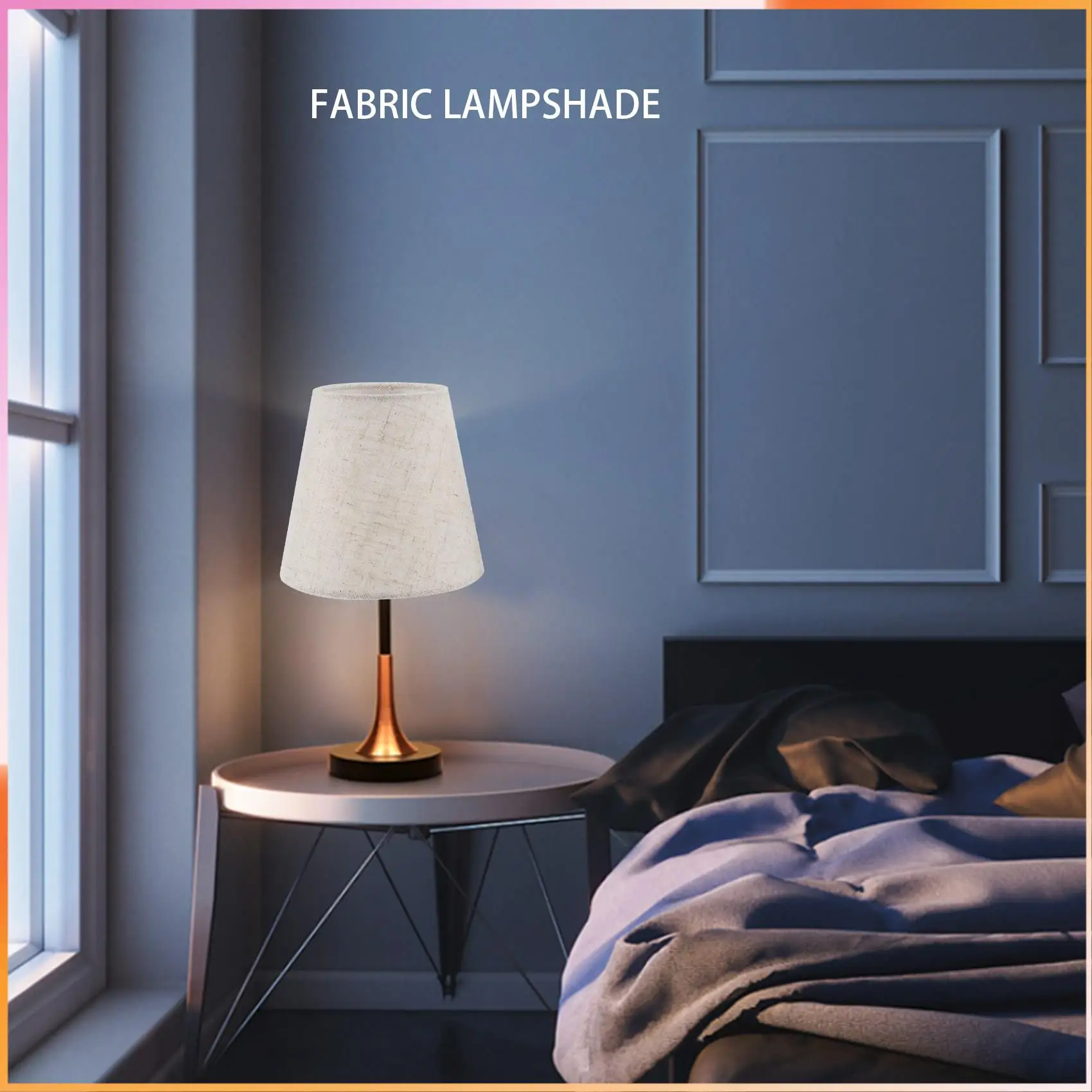 A93Z 2Pcs Small Lamp Shade Cloth Lamp Cover Chandelier Lamp Dust Cover Fabric Lamp Accessory For Table Lamp And Floor Light
A93Z 2Pcs Small Lamp Shade Cloth Lamp Cover Chandelier Lamp Dust Cover Fabric Lamp Accessory For Table Lamp And Floor Light