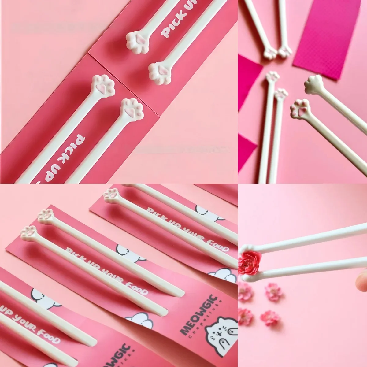 Pretty Cat Paw Chopsticks for Baby Kids Beginner Practical Chopstick Easy Use Learning Training Helper Dishe Dinner Kitchen Tool
Pretty Cat Paw Chopsticks for Baby Kids Beginner Practical Chopstick Easy Use Learning Training Helper Dishe Dinner Kitchen Tool
