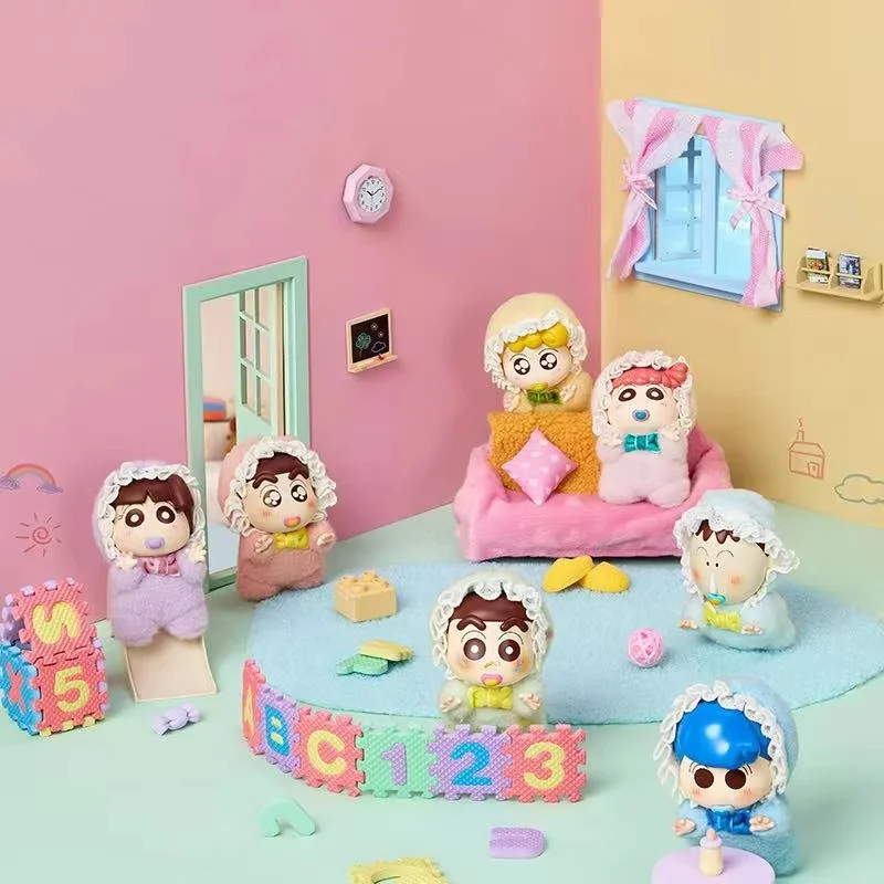 Crayon Shin-Chan Baby Series Vinyl Face Blind Box Trendy Doll Ornaments Mystery Pendants Collectible Toys for Holiday Gifts
Crayon Shin-Chan Baby Series Vinyl Face Blind Box Trendy Doll Ornaments Mystery Pendants Collectible Toys for Holiday Gifts