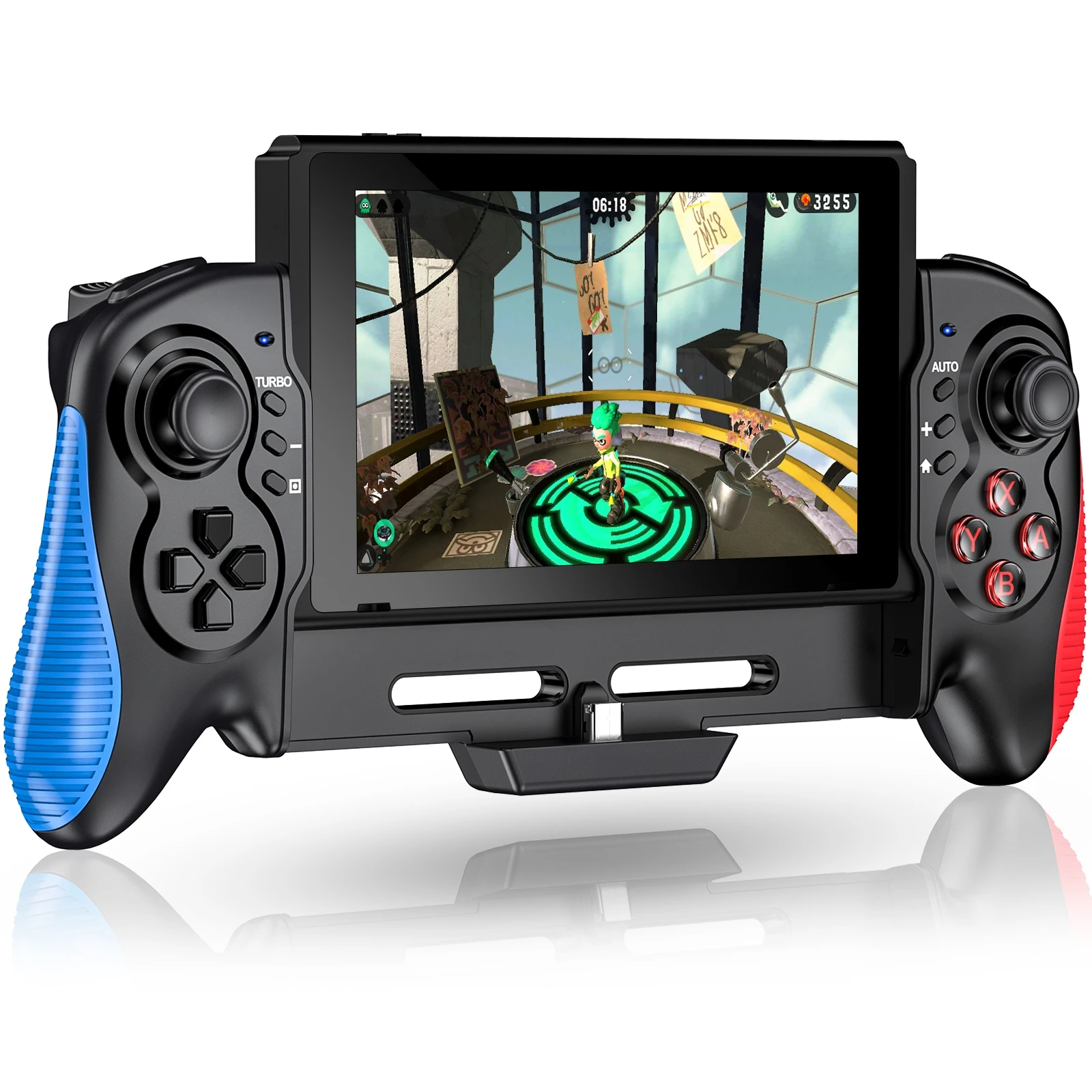 Handheld Controller For Nintendo Switch OLED Console Dual Motor Vibration Video Game Joystick For Switch with Turbo Function 
Handheld Controller For Nintendo Switch OLED Console Dual Motor Vibration Video Game Joystick For Switch with Turbo Function