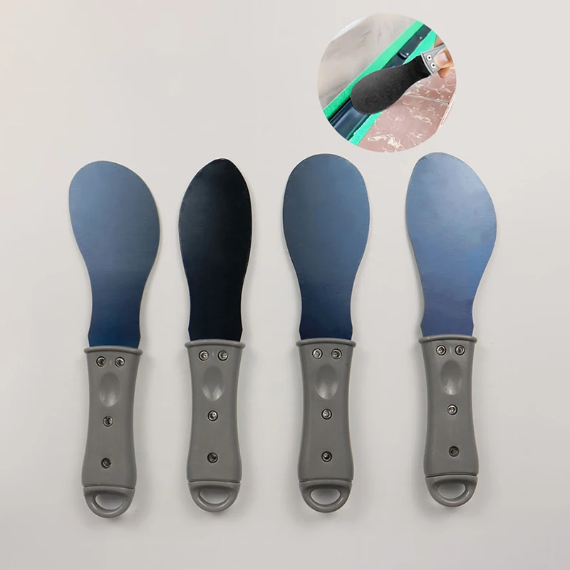 4Pcs Sealant Finishing Tool Grout Remove Scraper Wall Caulk Adhesive Scrap Glue Edge Trimming Glass Curtain Wall Tool Steel Blad
4Pcs Sealant Finishing Tool Grout Remove Scraper Wall Caulk Adhesive Scrap Glue Edge Trimming Glass Curtain Wall Tool Steel Blad