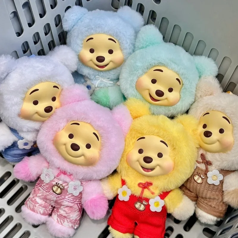 Официальное новое поступление Miniso Disney Winnie The Pooh Candy Bear Series, мягкая виниловая плюшевая глухая коробка, очаровательный коллекционный аксессуар
Официальное новое поступление Miniso Disney Winnie The Pooh Candy Bear Series, мягкая виниловая плюшевая глухая коробка, очаровательный коллекционный аксессуар