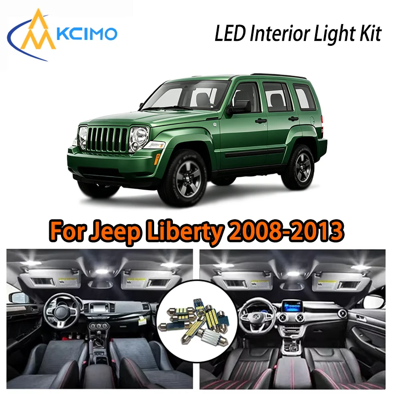 Super Bright LED Interior Lights For Jeep Liberty 2008-2013, Easy Install Car Atmosphere Lamp Kit
Super Bright LED Interior Lights For Jeep Liberty 2008-2013, Easy Install Car Atmosphere Lamp Kit