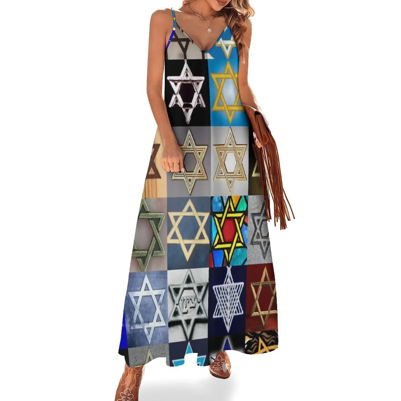 Star of David Sleeveless Dress summer dress for women 2025 luxury women's party dress evening prom
Star of David Sleeveless Dress summer dress for women 2025 luxury women's party dress evening prom