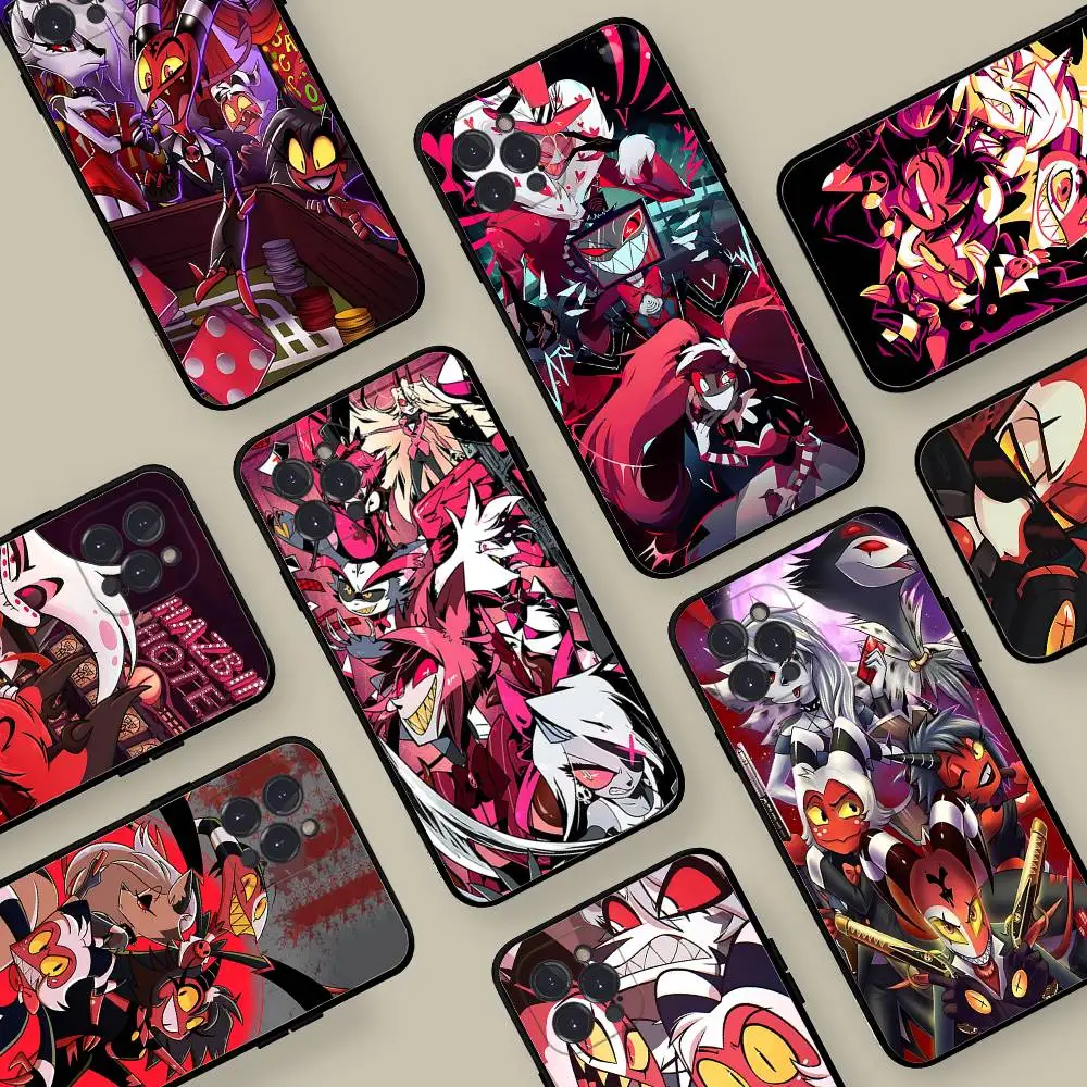 Cartoon H-Helluva Boss Phone Case For Iphone 17 16 15 14 13 12 11 Pro Max Plus Black Shell Cover Case
Cartoon H-Helluva Boss Phone Case For Iphone 17 16 15 14 13 12 11 Pro Max Plus Black Shell Cover Case