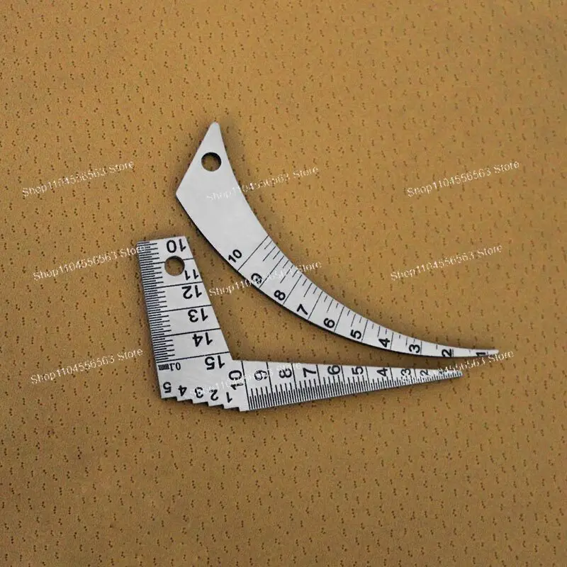 Horn gap ruler 1-15mm plug Crescent plug Bending angle 1-10mm Aperture Measuring hole inner diameter
Horn gap ruler 1-15mm plug Crescent plug Bending angle 1-10mm Aperture Measuring hole inner diameter