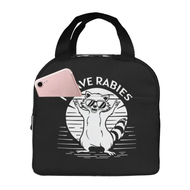 Custom I Have Rabies Racoon Insulated Lunch Bag for School Office Cooler Thermal Lunch Box Children Food Container Tote Bags
Custom I Have Rabies Racoon Insulated Lunch Bag for School Office Cooler Thermal Lunch Box Children Food Container Tote Bags
