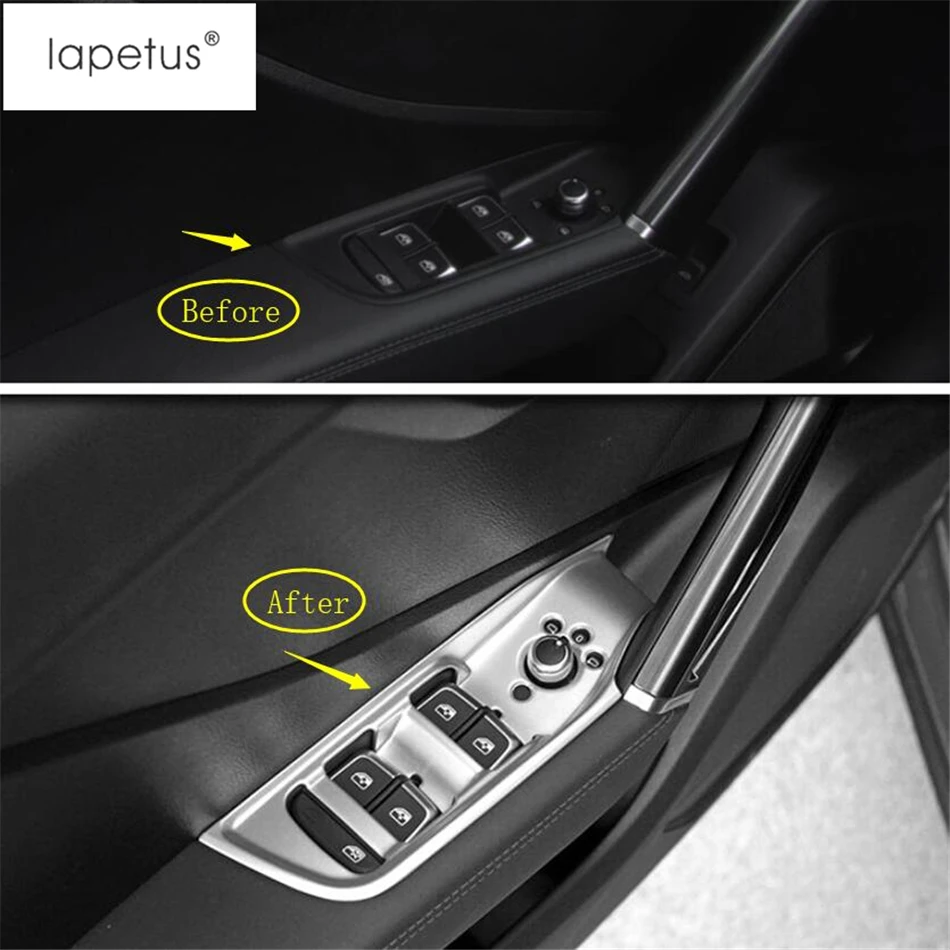 Car Inner Armrest Window Glass Lift Button Panel Cover Trim For Audi Q2 2017 - 2021 Matte / Carbon Fiber Accessories Interior 
Car Inner Armrest Window Glass Lift Button Panel Cover Trim For Audi Q2 2017 - 2021 Matte / Carbon Fiber Accessories Interior