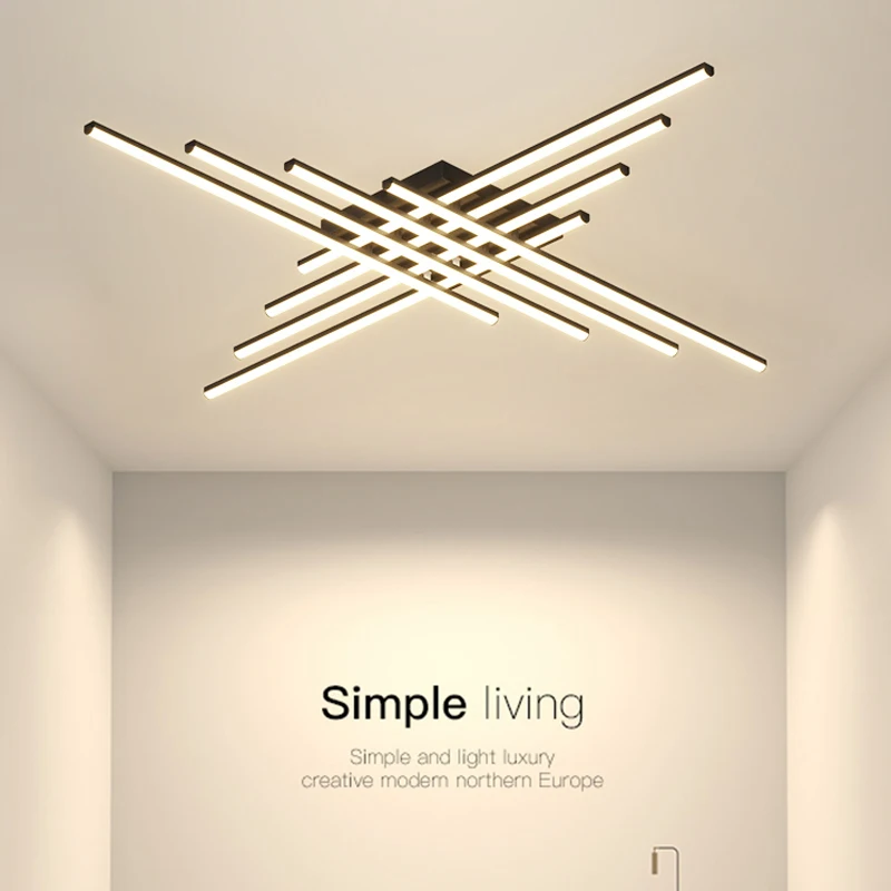 Modern Living Room Ceiling Light Simple Bedroom Long Line Light LED Chandelier Hall Indoor Lighting Home Decoration
Modern Living Room Ceiling Light Simple Bedroom Long Line Light LED Chandelier Hall Indoor Lighting Home Decoration