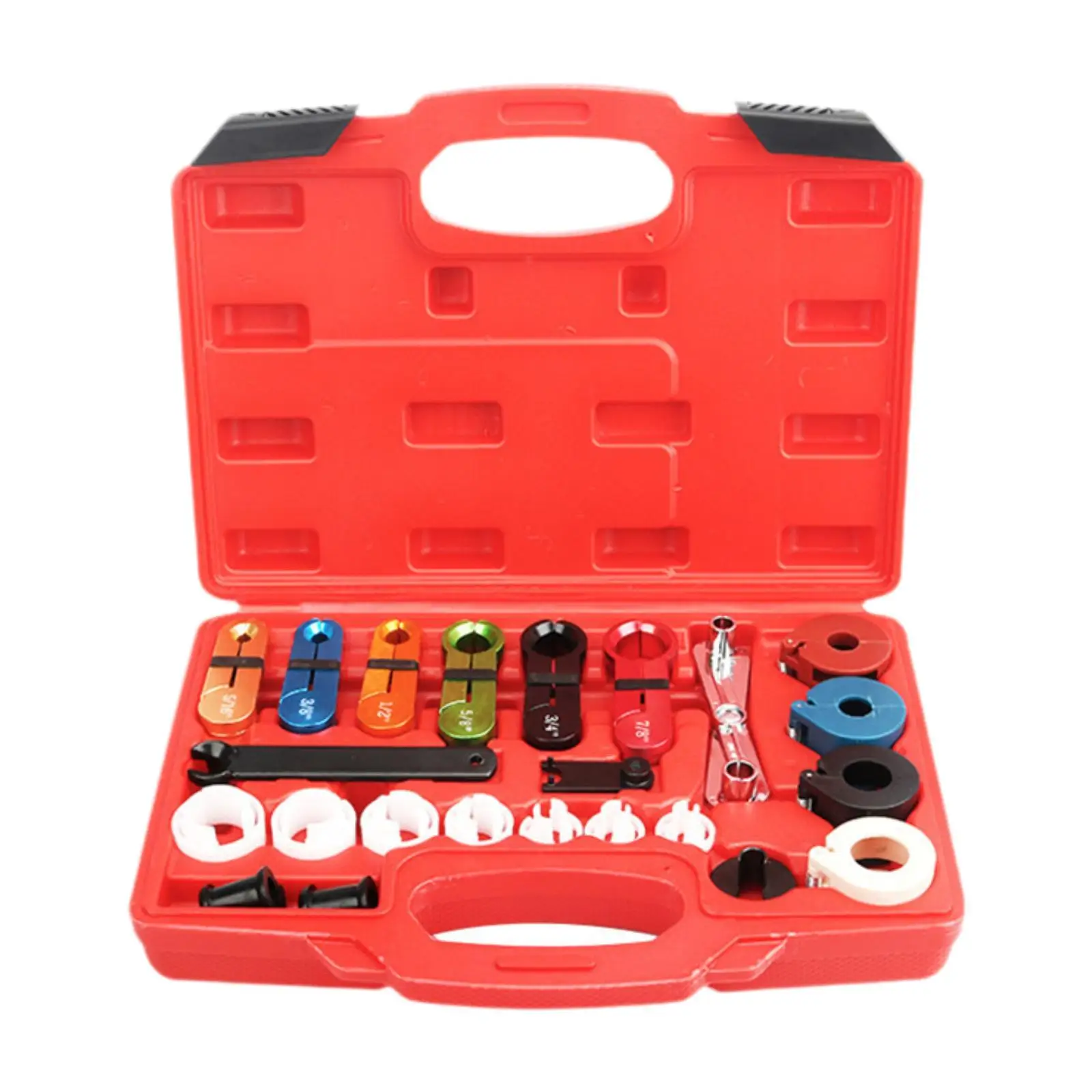 22 Pieces A/C Fuel Transmission System Air Fuel Line Removal Tool Professional Portable Remover Universal with Storage Box
22 Pieces A/C Fuel Transmission System Air Fuel Line Removal Tool Professional Portable Remover Universal with Storage Box