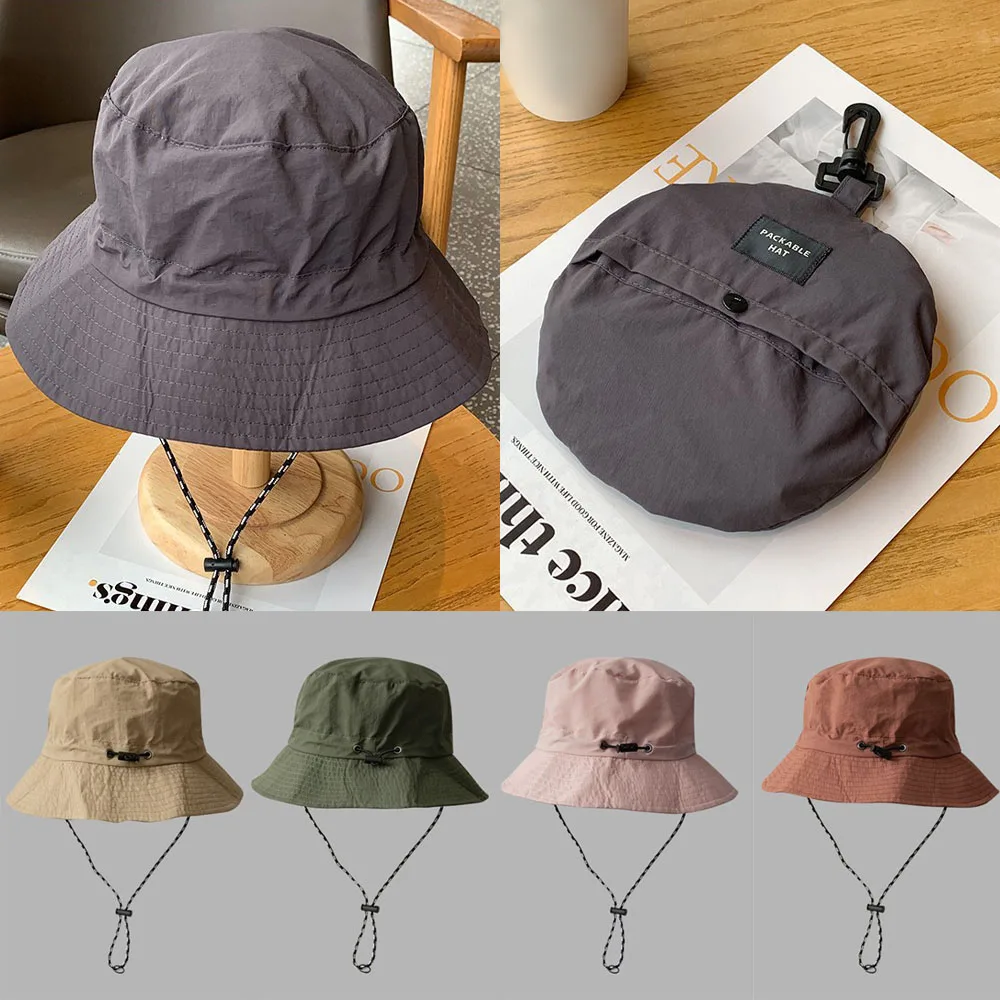 Summer Outdoor Hat Sunscreen Wide Brimmed Mountaineering Caps Fisherman Hat With Drawstring Quick Drying Anti-UV Foldable Hat
Summer Outdoor Hat Sunscreen Wide Brimmed Mountaineering Caps Fisherman Hat With Drawstring Quick Drying Anti-UV Foldable Hat