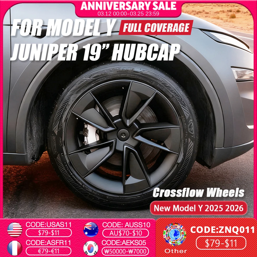 4PCS Hub Cap Car For Tesla Model Y Juniper 19 Inch Wheel Cap Replacement Automobile Wheel Hubcap Full Rim Cover Accessories 2026
4PCS Hub Cap Car For Tesla Model Y Juniper 19 Inch Wheel Cap Replacement Automobile Wheel Hubcap Full Rim Cover Accessories 2026