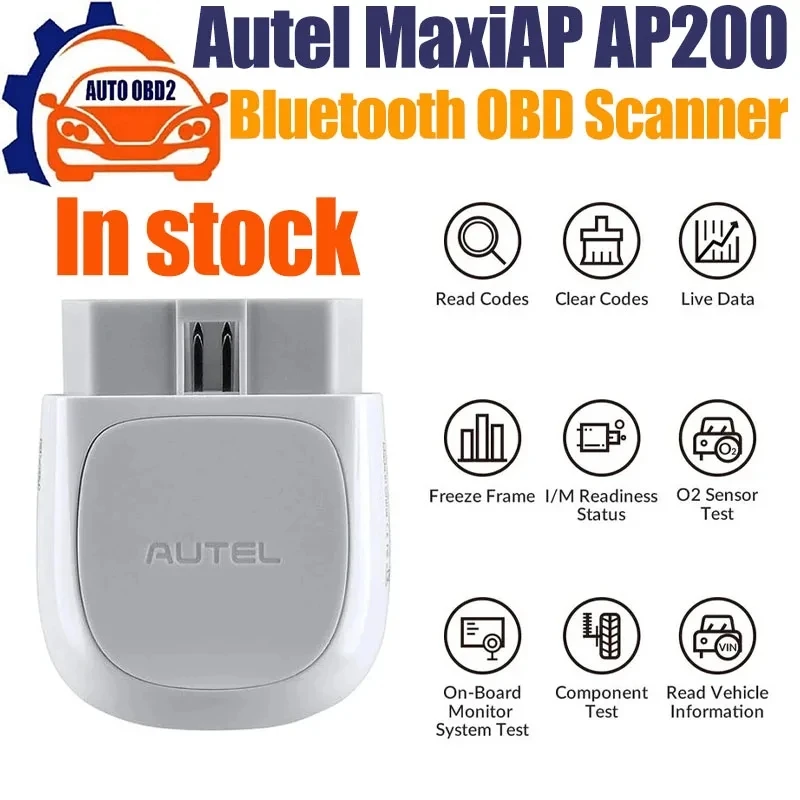 Autel AP200 MaxiAP AP200 Full Systems Diagnostic Tool Check Engine Light Code Reader for Family DIYers
Autel AP200 MaxiAP AP200 Full Systems Diagnostic Tool Check Engine Light Code Reader for Family DIYers