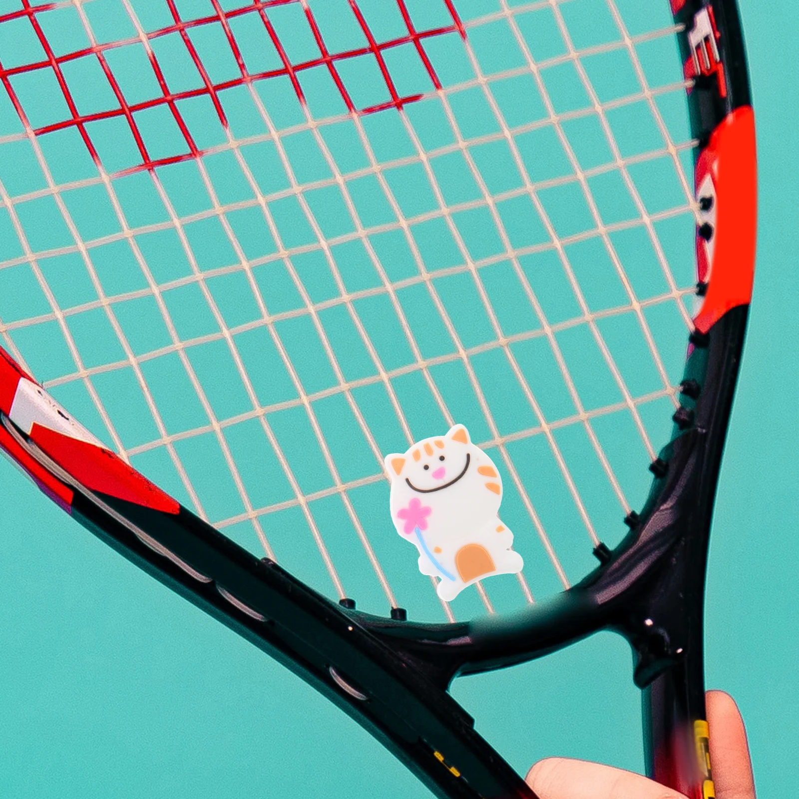 4pcs Cartoon Animal Shock Absorber Tennis Racket Dampener Silicone White Cat Pink Pig Owl Vibration Reducer Tennis Accessory
4pcs Cartoon Animal Shock Absorber Tennis Racket Dampener Silicone White Cat Pink Pig Owl Vibration Reducer Tennis Accessory