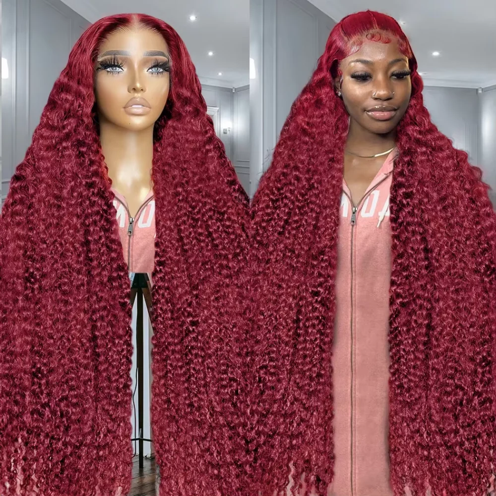 Red Curly Wigs 99J Burgundy 13x6 Hd Lace Frontal Human Hair Wig Colored Deep Wave Frontal Wig 13x4 Red Lace Front Human Hair Wig
Red Curly Wigs 99J Burgundy 13x6 Hd Lace Frontal Human Hair Wig Colored Deep Wave Frontal Wig 13x4 Red Lace Front Human Hair Wig