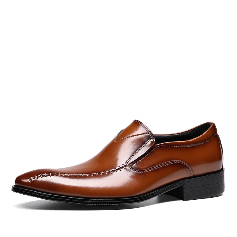 Men Dress Shoes Men Thick Bottom Fashion High Quality Genuine Leather Shoes Men Business Men Shoes Summer Spring Designer Shoes
Men Dress Shoes Men Thick Bottom Fashion High Quality Genuine Leather Shoes Men Business Men Shoes Summer Spring Designer Shoes