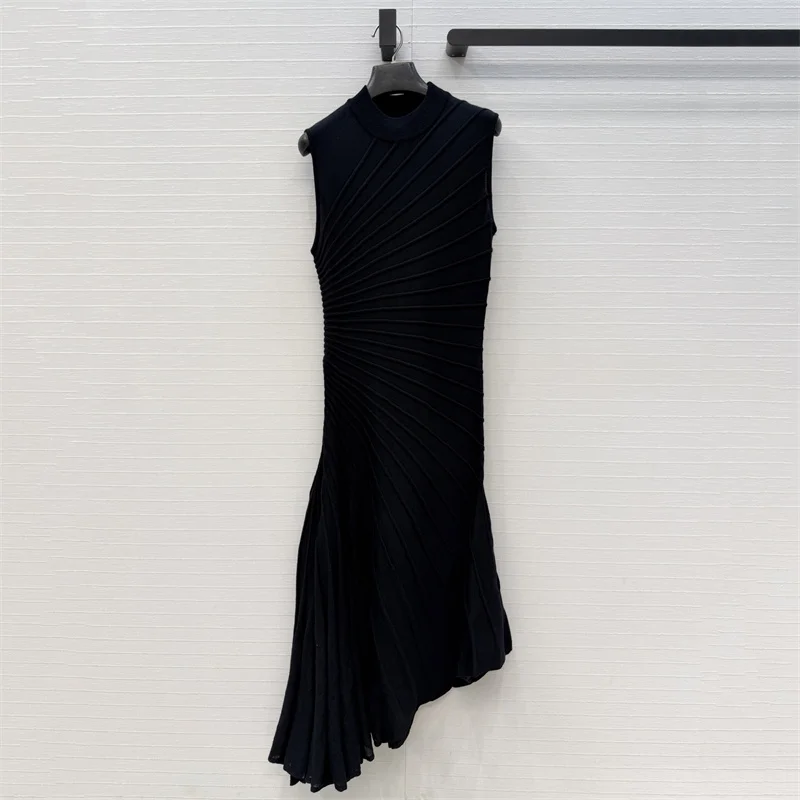 Women's dress New elastic knitted sleeveless long dress for summer 2026 Asymmetric slim fit women's casual dress party dresses
Women's dress New elastic knitted sleeveless long dress for summer 2026 Asymmetric slim fit women's casual dress party dresses