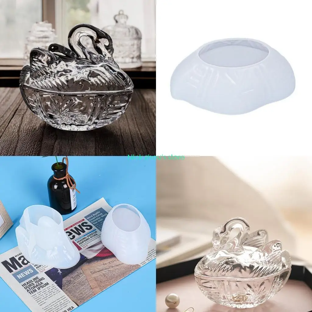 E15E Storage Box Crystal Epoxy Resin Mold Makeup Jewelry Container Silicone Mold
E15E Storage Box Crystal Epoxy Resin Mold Makeup Jewelry Container Silicone Mold