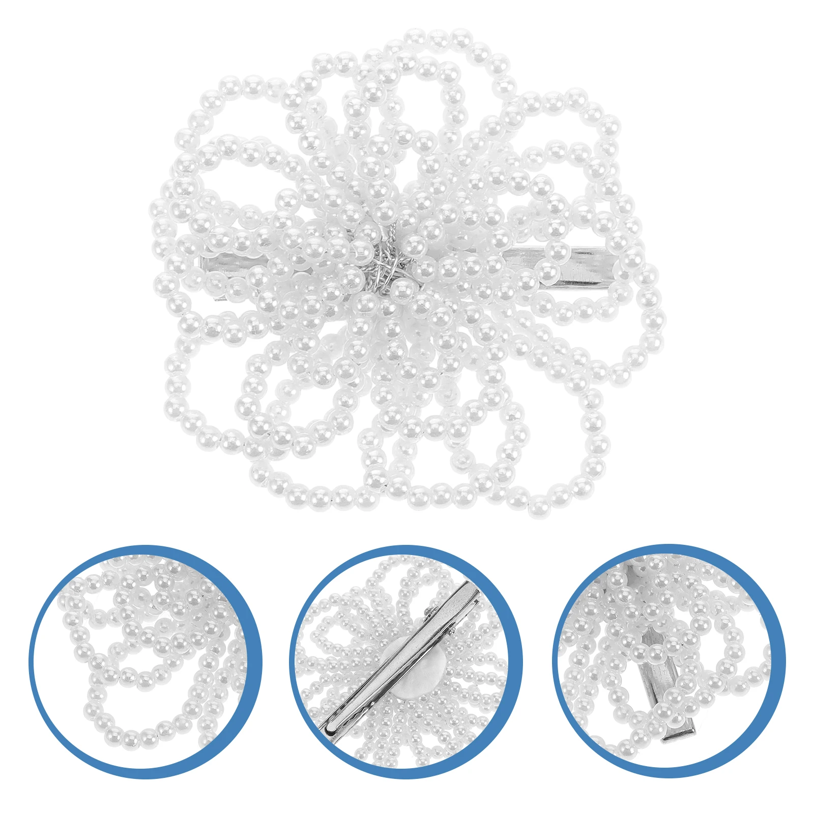 Lovely Flower Hair Clip Simulation Pearl Barrette Bride Headdress Hairpin For Women Wedding Party Travel Decoration Small Floral
Lovely Flower Hair Clip Simulation Pearl Barrette Bride Headdress Hairpin For Women Wedding Party Travel Decoration Small Floral