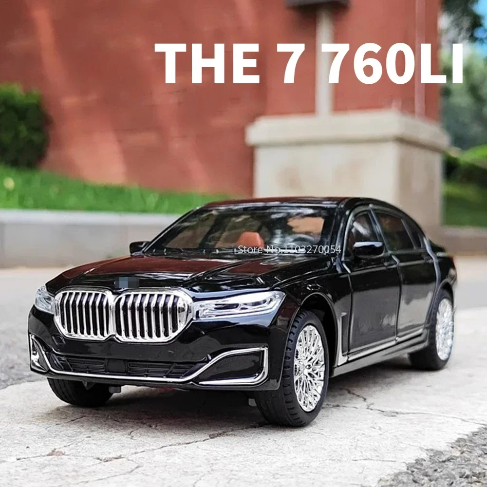 Модель автомобиля 7 760Li 1/24, игрушки из сплава, литые изысканные автомобили с искусственным звуком для мальчиков, коллекция подарков
Модель автомобиля 7 760Li 1/24, игрушки из сплава, литые изысканные автомобили с искусственным звуком для мальчиков, коллекция подарков