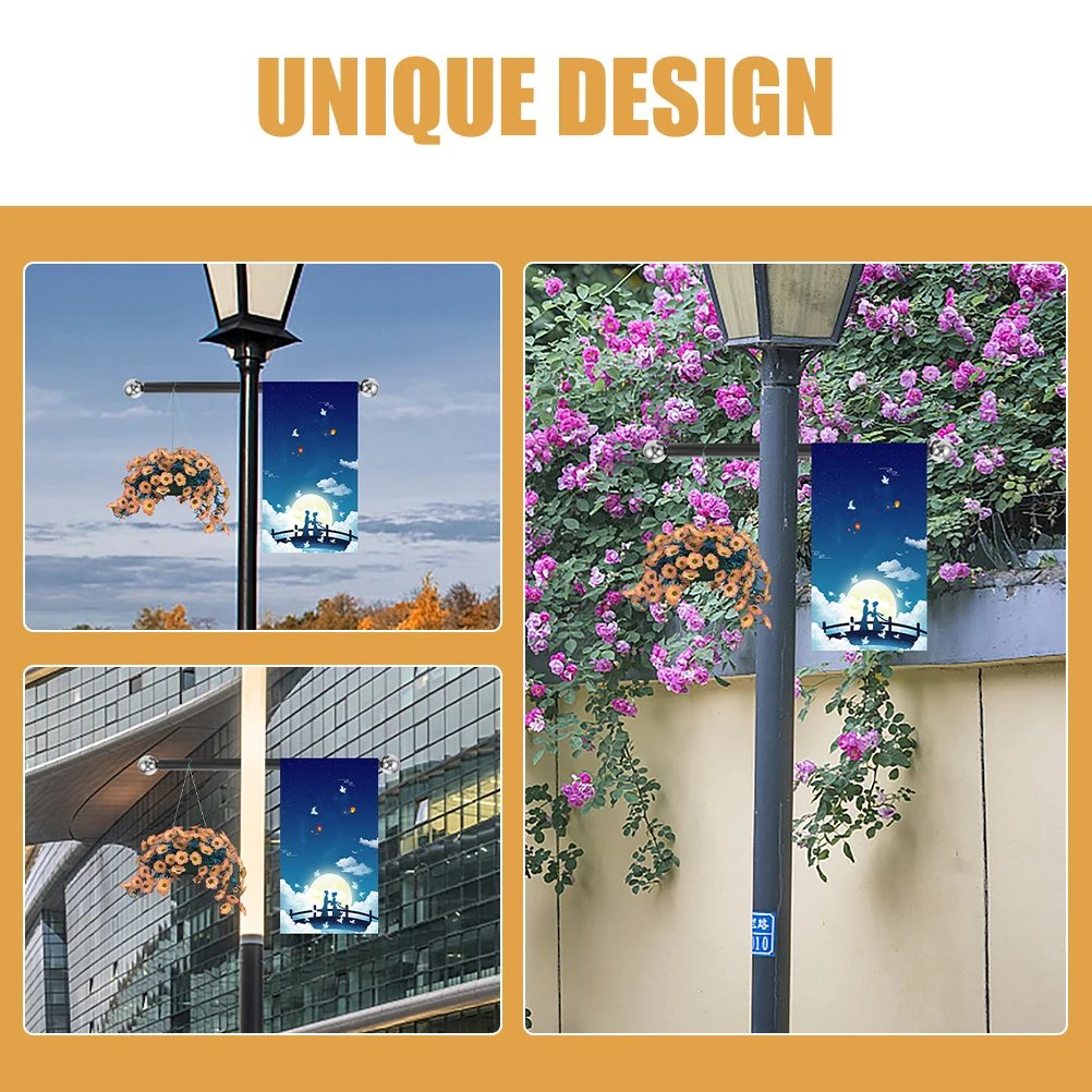 3pcs Post Cross Arm Bracket Aluminum Alloy Yard Accessory Outdoor Light Rod Flag Holder Yard Accessory Support Handle
3pcs Post Cross Arm Bracket Aluminum Alloy Yard Accessory Outdoor Light Rod Flag Holder Yard Accessory Support Handle