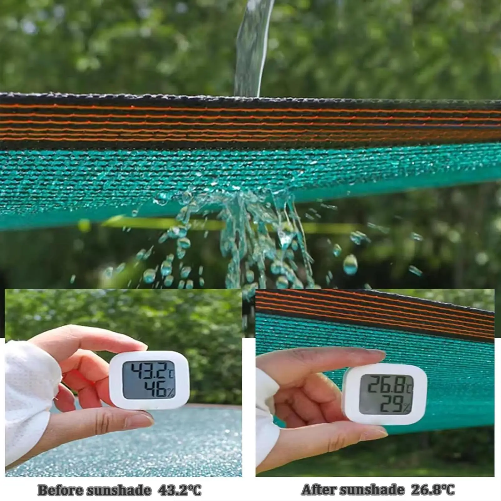 Garden Shade Cloth Mesh UV Blocking Fabric Greenhouse Sun Shade Cloth For Patio Outdoor Lawn Backyard Garden Greenhouse Farm
Garden Shade Cloth Mesh UV Blocking Fabric Greenhouse Sun Shade Cloth For Patio Outdoor Lawn Backyard Garden Greenhouse Farm