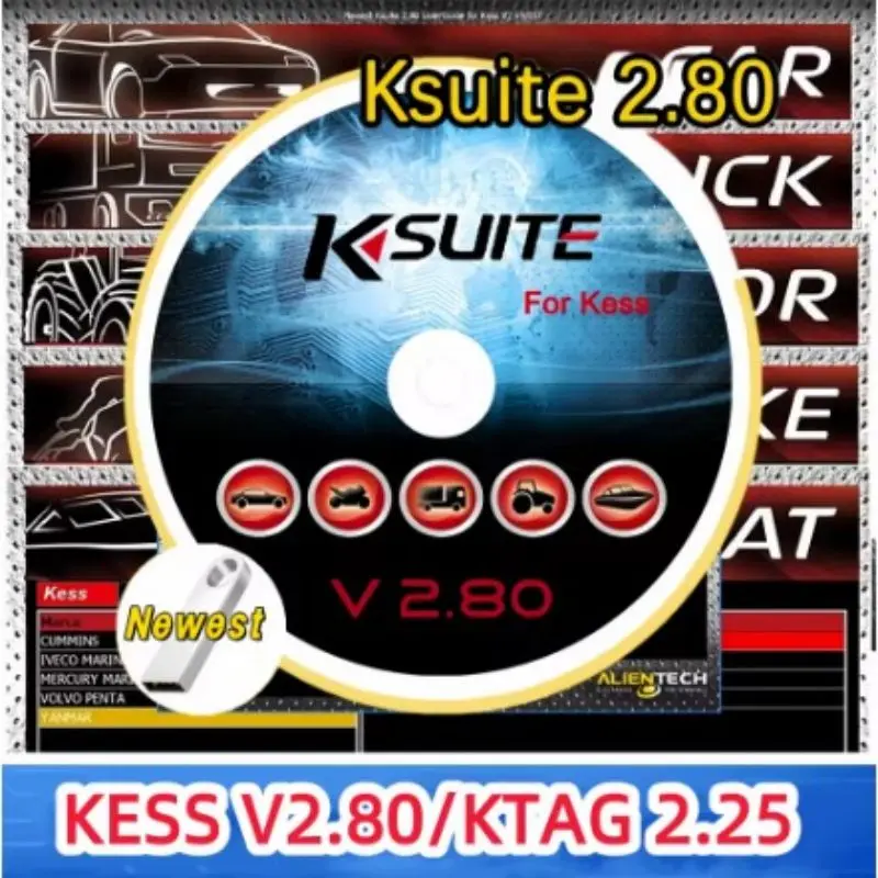 Ksuite 2.80 Software for KESS V2 and V5.017 RSA Error Unlock Tool Ktag 2.25 for Car Truck Bicycle Tractor EU Online Version
Ksuite 2.80 Software for KESS V2 and V5.017 RSA Error Unlock Tool Ktag 2.25 for Car Truck Bicycle Tractor EU Online Version