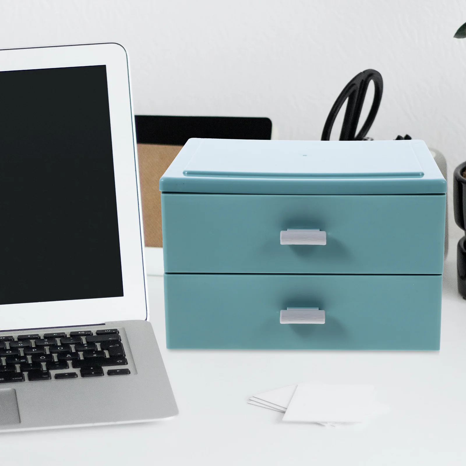 Drawer Storage Box White Plastic Drawers Desktop ganizer Shelf for Office Stationery Large Capacity Multifunctional Desk PP
Drawer Storage Box White Plastic Drawers Desktop ganizer Shelf for Office Stationery Large Capacity Multifunctional Desk PP