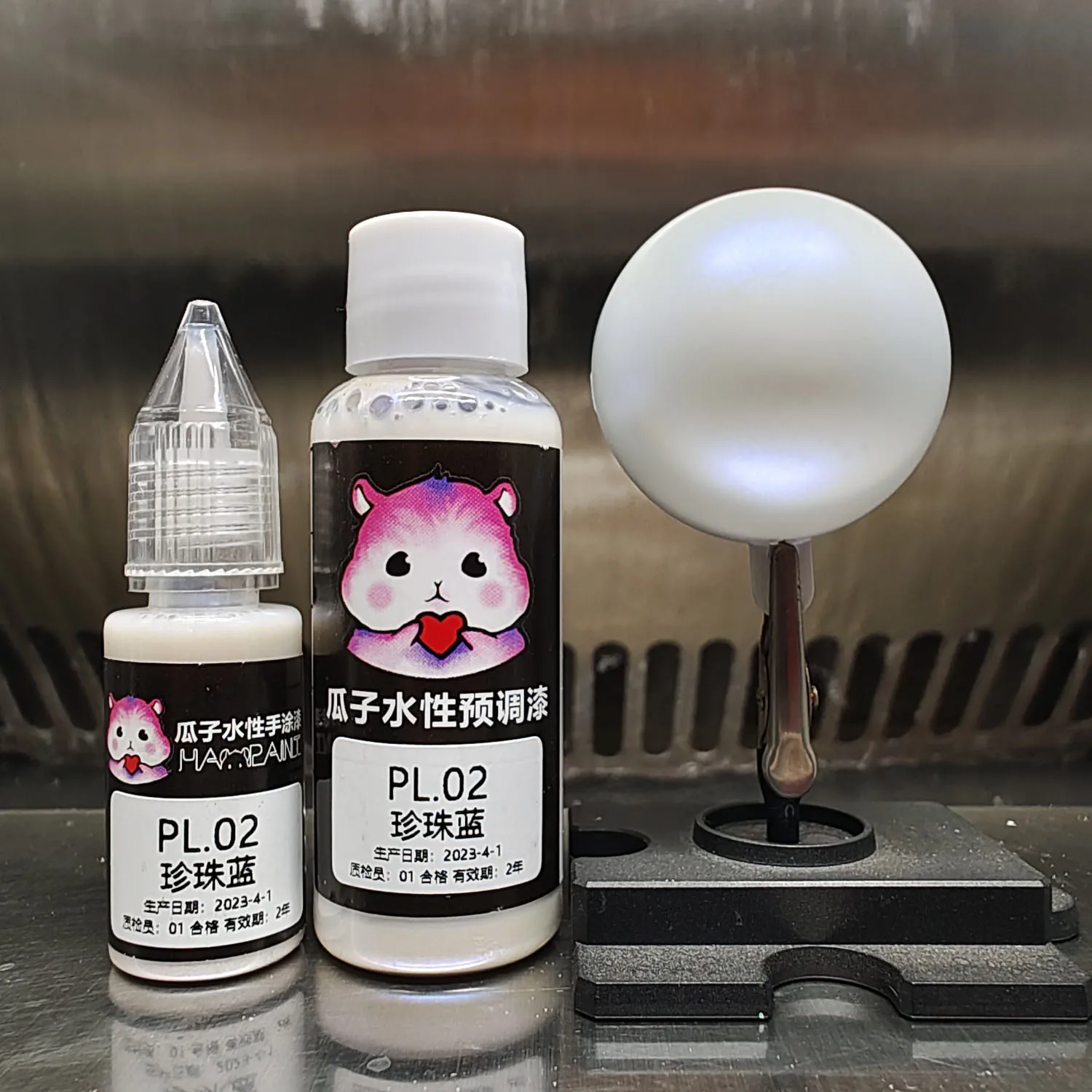 Лаковая краска HAMPAINT Pearl Blue Spray Ручная роспись Водная предварительно смешанная краска PL.02
Лаковая краска HAMPAINT Pearl Blue Spray Ручная роспись Водная предварительно смешанная краска PL.02