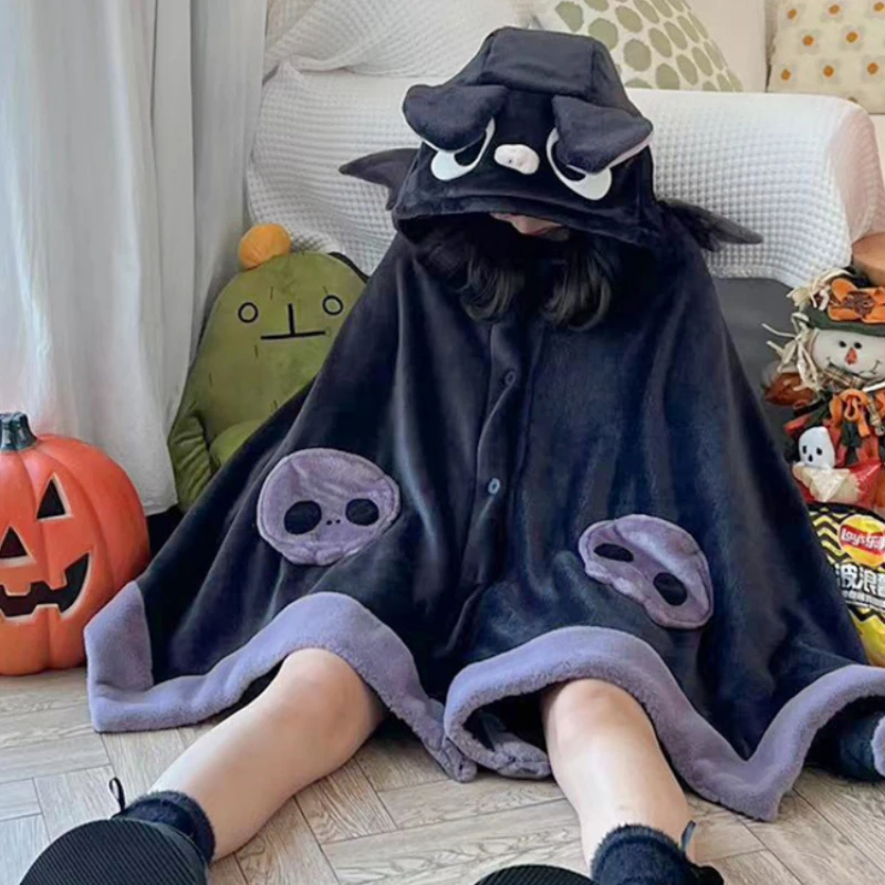 Bat Air Conditioning Blanket Air Conditioning Blanket Kapybara Thickened Winter Shawl Poncho Cape Shawl Warm Napping Blanket
Bat Air Conditioning Blanket Air Conditioning Blanket Kapybara Thickened Winter Shawl Poncho Cape Shawl Warm Napping Blanket