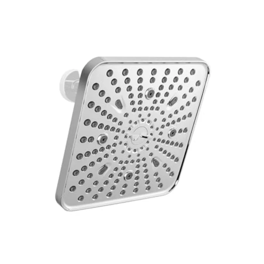 Квадратная душевая лейка с 6 режимами распыления, высоким давлением, 10 дюймов, хромированная, с функцией массажа и эффектом дождя, с антизасорными форсунками, легкоочищаемая поверхность
Квадратная душевая лейка с 6 режимами распыления, высоким давлением, 10 дюймов, хромированная, с функцией массажа и эффектом дождя, с антизасорными форсунками, легкоочищаемая поверхность