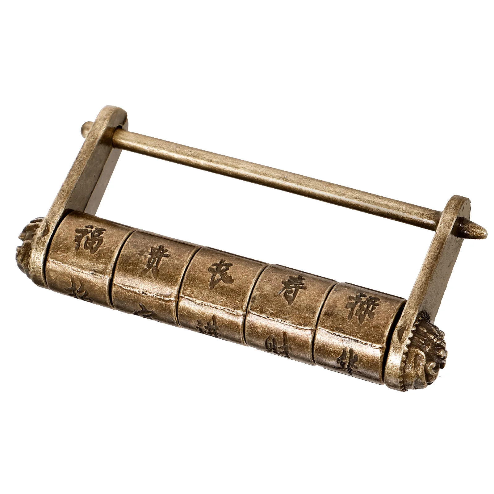Retro Password Lock Chinese Style Padlock Large Size Combination Locks for Cabinet Drawer Jewelry Box Gift Suitcase No
Retro Password Lock Chinese Style Padlock Large Size Combination Locks for Cabinet Drawer Jewelry Box Gift Suitcase No