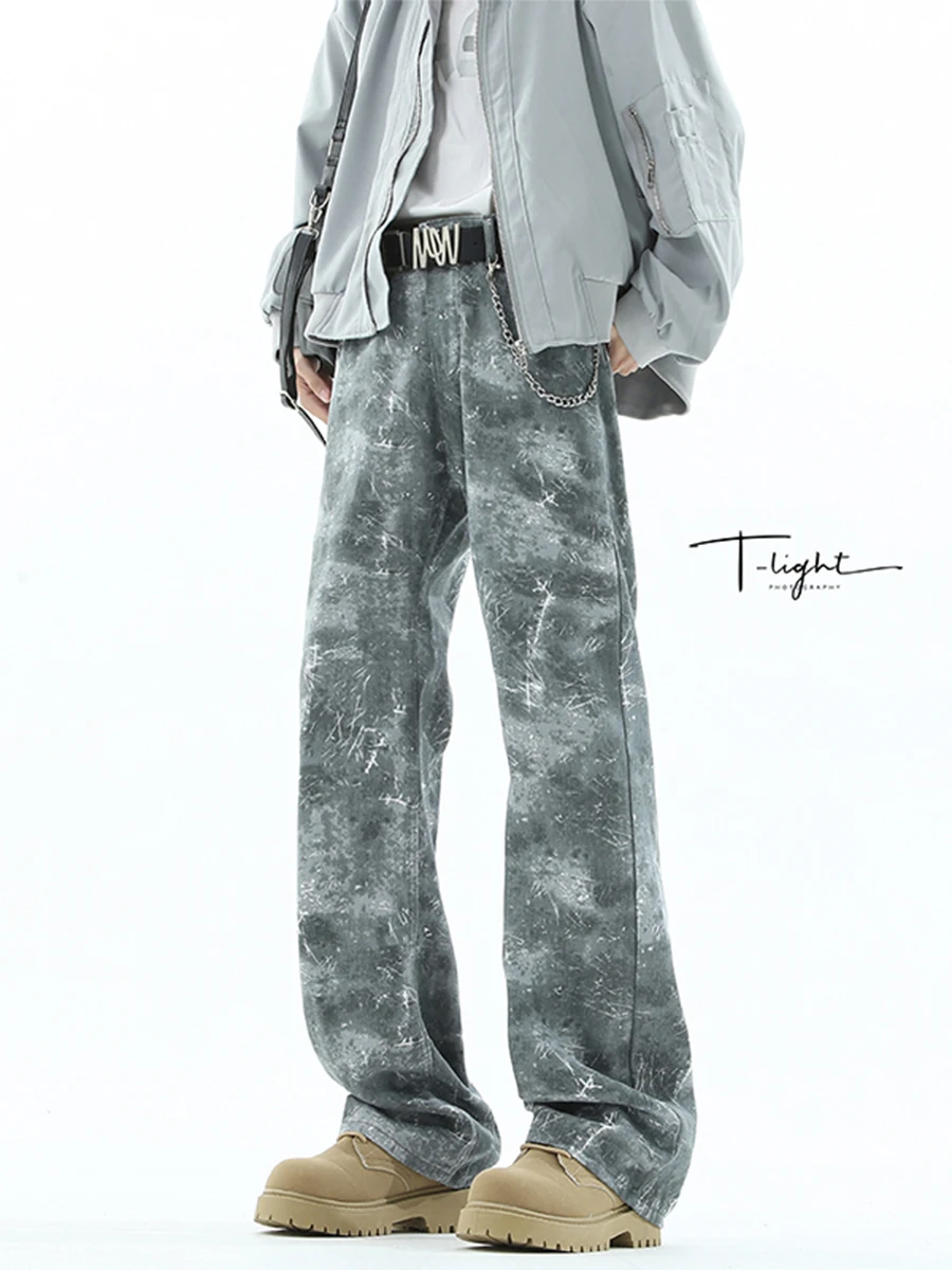 Джинсы Boyue в стиле американской уличной моды, с эффектом тай-дай, унисекс, с дизайнерским узором «снежинка», длинные брюки с эффектом изогнутого кроя
Джинсы Boyue в стиле американской уличной моды, с эффектом тай-дай, унисекс, с дизайнерским узором «снежинка», длинные брюки с эффектом изогнутого кроя