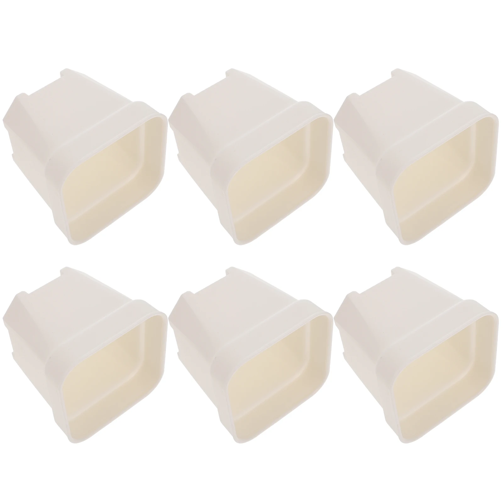 6 White Plastic Flowerpots Square Planters Sturdy Material Gardening Gift Atmosphere Office Decor Plant Nursery Pots
6 White Plastic Flowerpots Square Planters Sturdy Material Gardening Gift Atmosphere Office Decor Plant Nursery Pots
