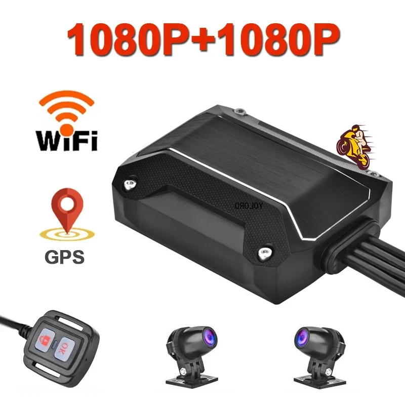 WIFI GPS Camera Dash Recorder Motorcycle DVR1080P Dual Lens Motor Car Black Box 24 Hour Parking Monitor
WIFI GPS Camera Dash Recorder Motorcycle DVR1080P Dual Lens Motor Car Black Box 24 Hour Parking Monitor