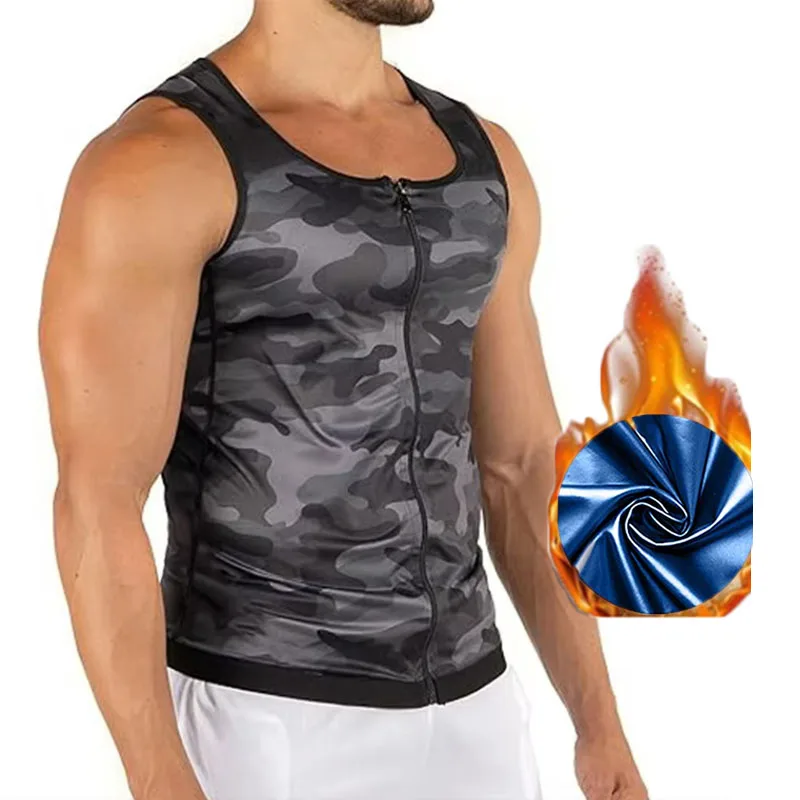 MrifDila Sauna Sweating Vest Camouflage Workout Tank Top Waist Trainer Shirt for Men Enhancing Vest Zipper Slimming Sauna Shirt
MrifDila Sauna Sweating Vest Camouflage Workout Tank Top Waist Trainer Shirt for Men Enhancing Vest Zipper Slimming Sauna Shirt