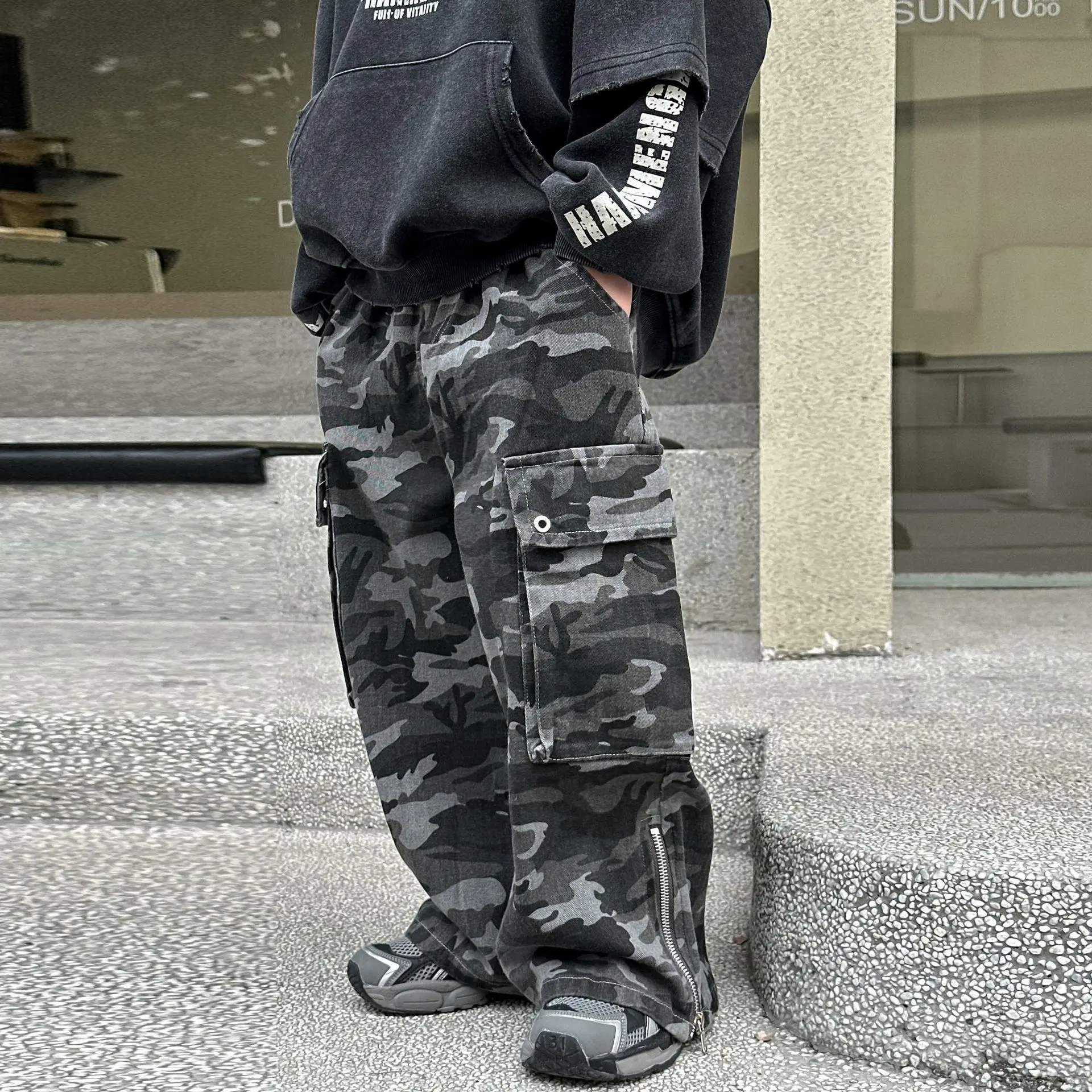 Children's Fashion Work Pants 2025 Spring New Style Boys' Korean Edition Western Camouflage Pants
Children's Fashion Work Pants 2025 Spring New Style Boys' Korean Edition Western Camouflage Pants