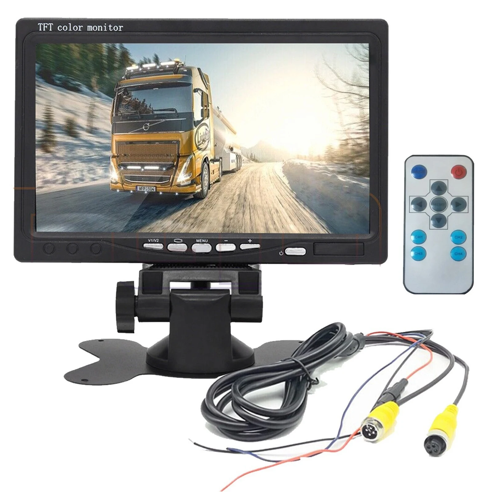 Lastbus 7" Car 4 Pin Monitor Screen for Truck Caravan RV Reverse Rear View Backup Camera
Lastbus 7" Car 4 Pin Monitor Screen for Truck Caravan RV Reverse Rear View Backup Camera
