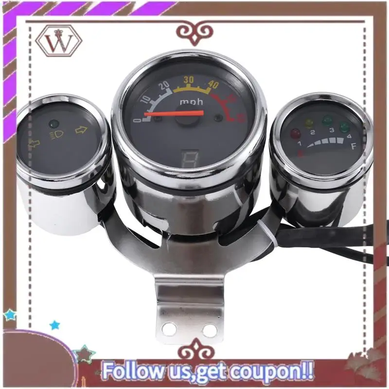 A57E-1 Piece ATV Speedometer Stopwatch Gear Steering Signal Three Meters ABS Durable In Use For Longding Big Bull Big Dinosaur,
A57E-1 Piece ATV Speedometer Stopwatch Gear Steering Signal Three Meters ABS Durable In Use For Longding Big Bull Big Dinosaur,