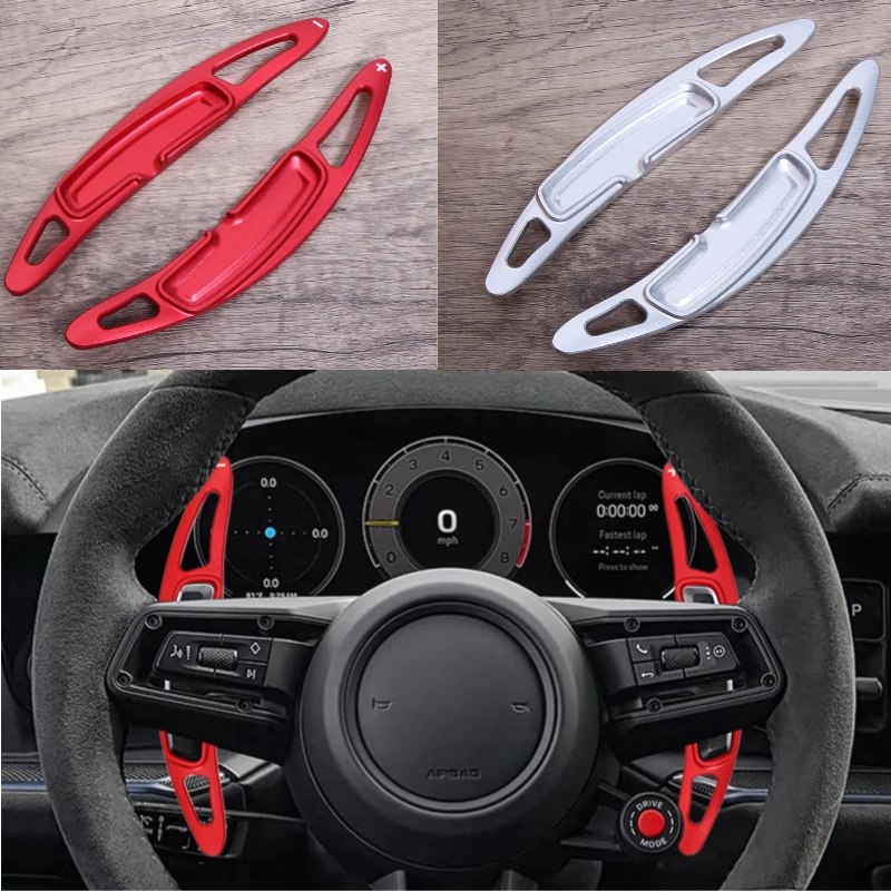 for Porsche Panamera Macan 971 718 911 Cayenne Boxster Car Steering Wheel Shift Paddle Gear Extend Shifters Sticker DSG
for Porsche Panamera Macan 971 718 911 Cayenne Boxster Car Steering Wheel Shift Paddle Gear Extend Shifters Sticker DSG