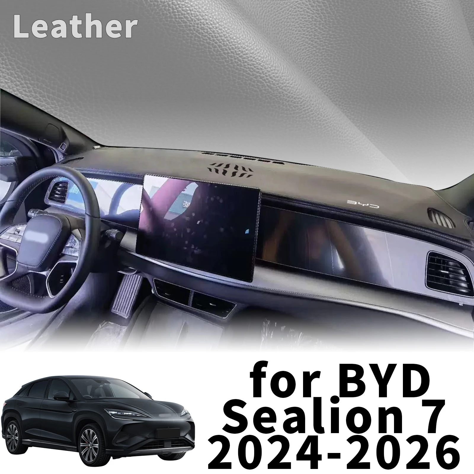 Подходит для BYD Sealion 7 2024 2025 2026 EV, автомобильный коврик для приборной панели, защитный ковер, аксессуары, солнцезащитный козырек для приборной панели
Подходит для BYD Sealion 7 2024 2025 2026 EV, автомобильный коврик для приборной панели, защитный ковер, аксессуары, солнцезащитный козырек для приборной панели