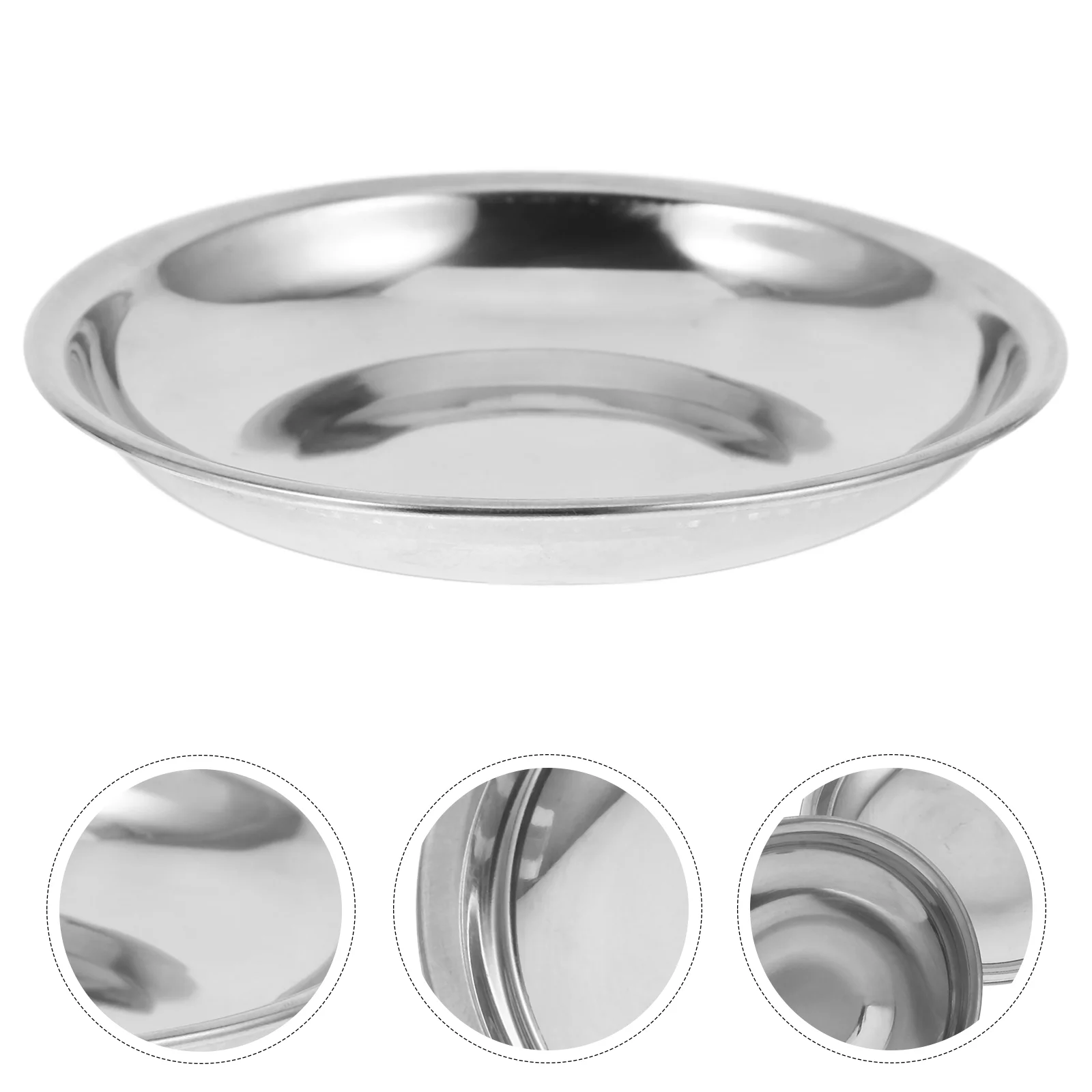 5 Pcs Disc Set Dipping Sauce Dish Small Stainless Steel Bowls Appetizer For Parties Round Dishes Chip and Salad
5 Pcs Disc Set Dipping Sauce Dish Small Stainless Steel Bowls Appetizer For Parties Round Dishes Chip and Salad